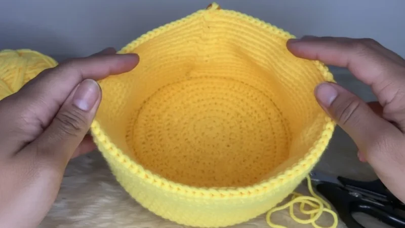 Whimsical Chicken Noodle Soup Bowl Hat Crochet Pattern — photo 3