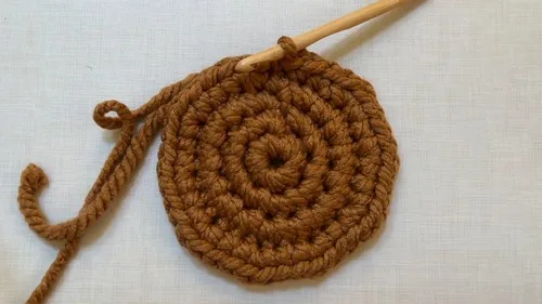 Chunky crochet basket with handle for beginners β photo 4