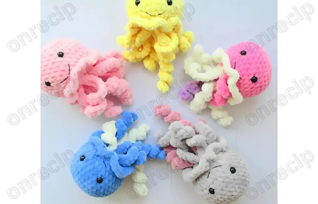 Crochet Jellyfish Amigurumi Pattern: Squishy Ocean Buddy