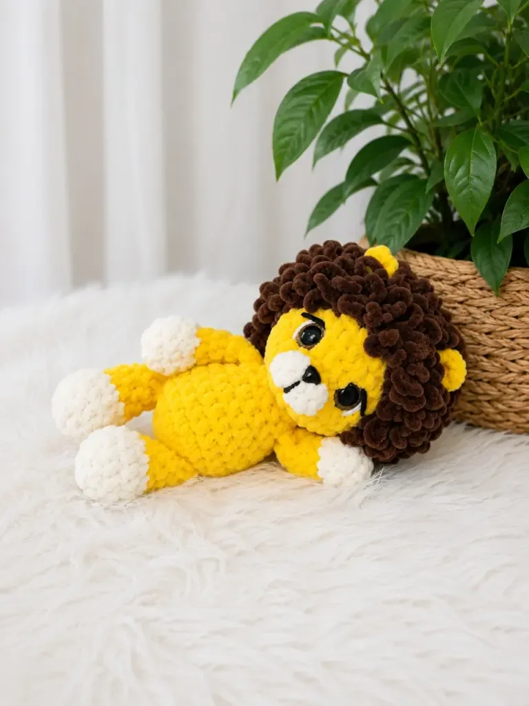 Crochet Lion Plushie: A Soft, Huggable Beginner-Friendly Amigurumi β photo 2