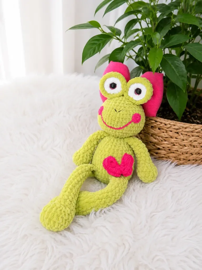 Crochet Plush Frog Pattern: Seamless, Chubby & Squeeze-Ready