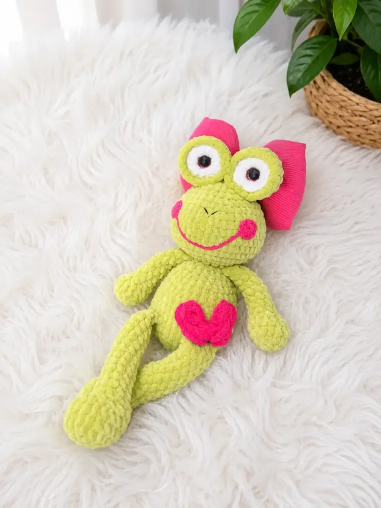 Crochet Plush Frog Pattern: Seamless, Chubby & Squeeze-Ready — photo 4