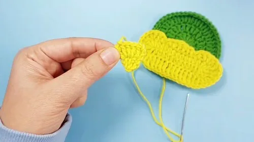 Crochet Snake Appliqué Pattern For Head, Mouth And Tongue Details — photo 2