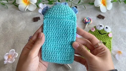 Cute Sanrio-Inspired Crochet Photocard Holder Pattern β photo 2