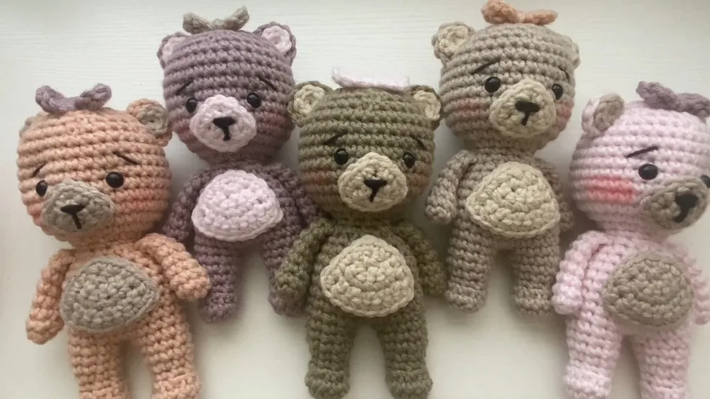 Easy Crochet Bear Amigurumi Pattern for Beginners