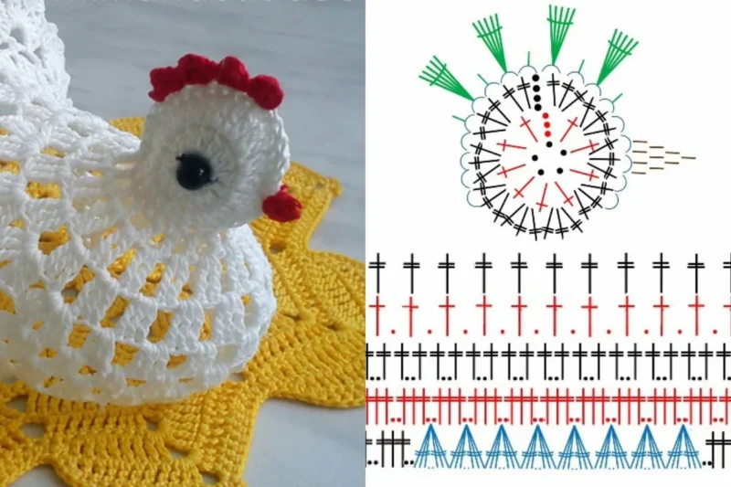 Easy crochet chicken pattern for a cheerful amigurumi — photo 4