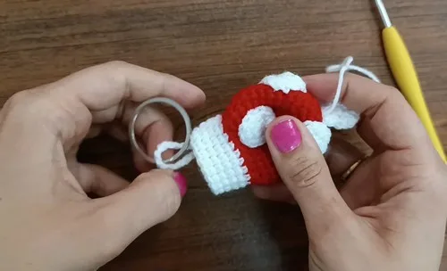 Amigurumi Mushroom Key Cover Crochet Pattern — photo 2