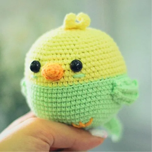 Small crochet chicken amigurumi pattern — photo 2