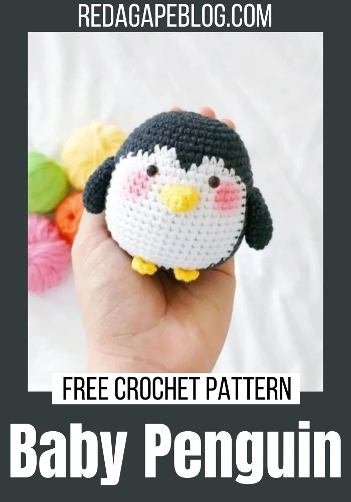 A soft crochet penguin amigurumi for kids to play — photo 3