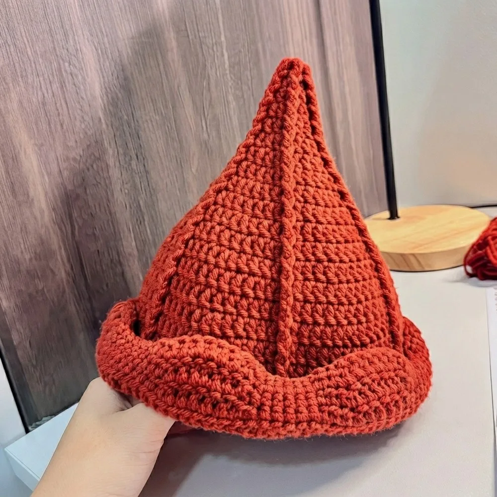 Textured post stitch elf hat crochet pattern