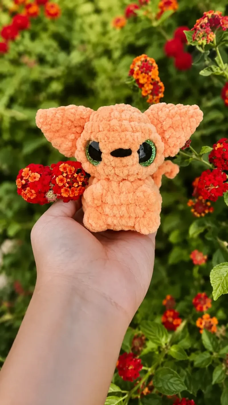 Chunky velvet kitty amigurumi plush pattern — photo 3