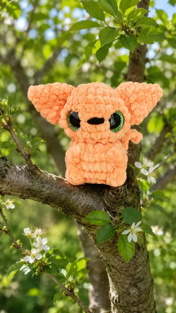 Chunky velvet kitty amigurumi plush pattern