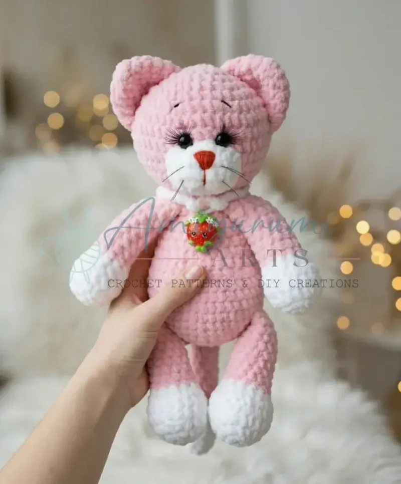 Crochet amigurumi cat pattern for a plush 32 cm toy — photo 3
