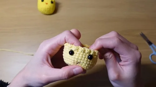 Crochet siu mai amigurumi: a dumpling in two shades — photo 3