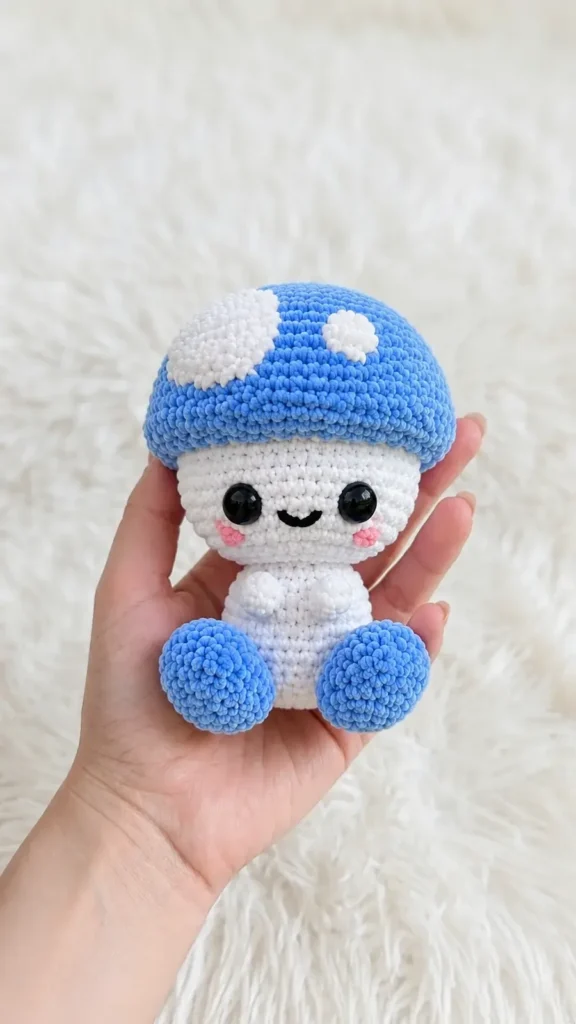Crochet Your Own Cute Toadstool Amigurumi Friend