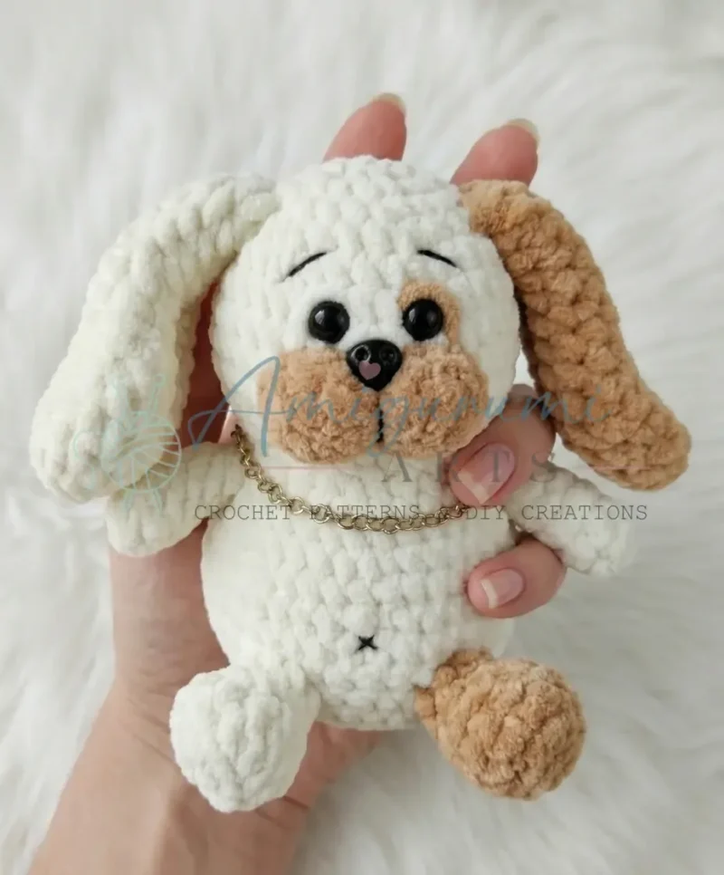 Crochet a velvet yarn puppy amigurumi dog β photo 3
