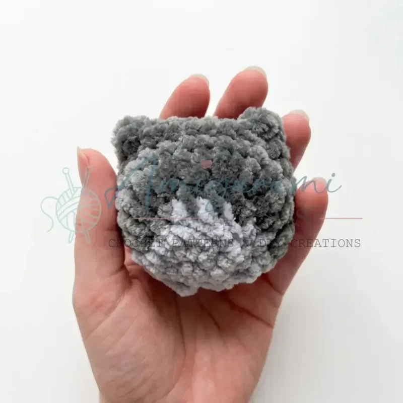 Hamster amigurumi crochet pattern worked in one piece β photo 3