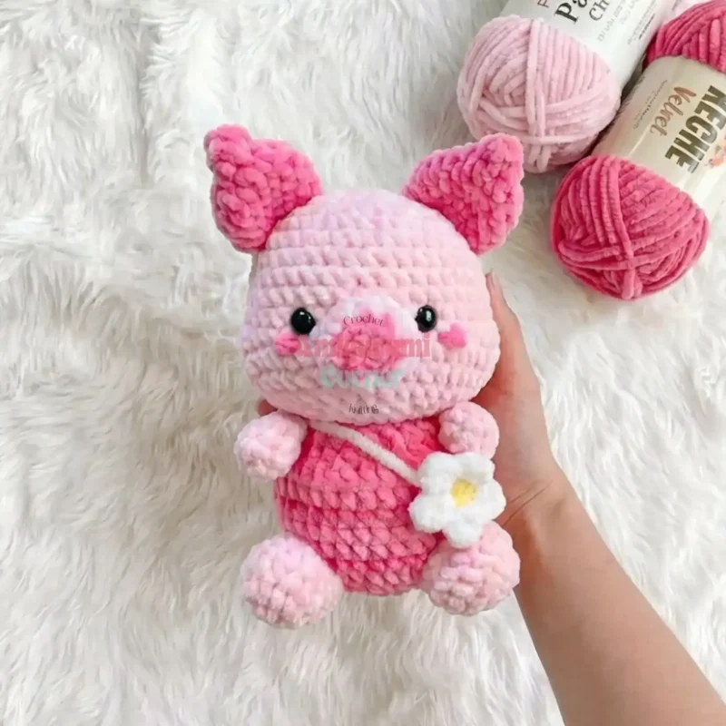 Honey bear amigurumi in standing and sitting versions — photo 4
